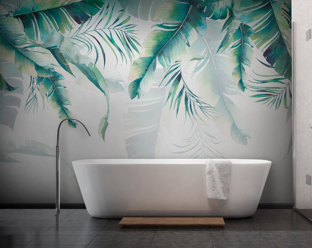 Group of green leaves