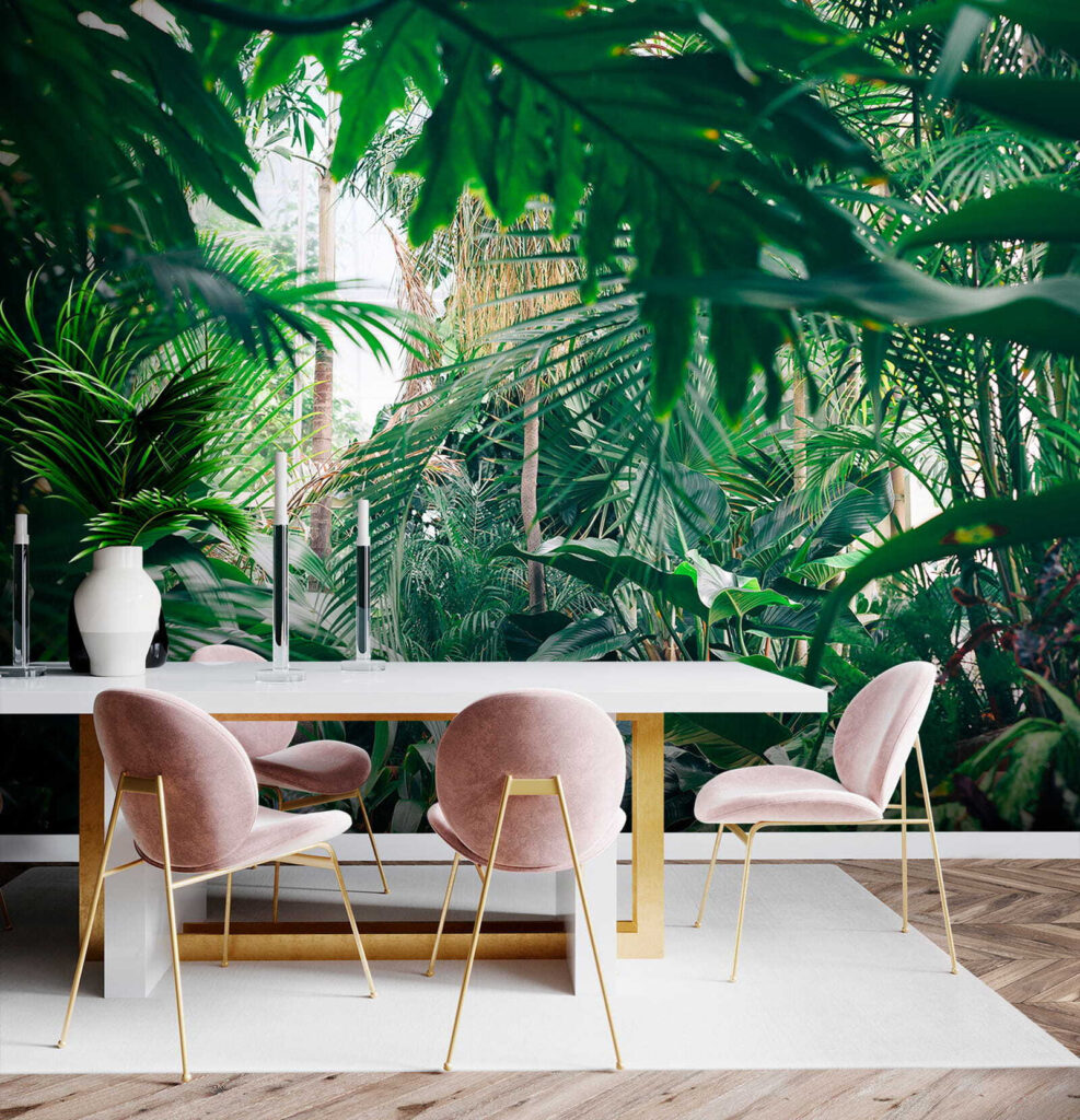 Group of green leaves