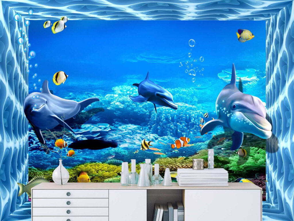 Gruppo di pesci che nuotano nell'acqua u05154pih1 1024x769 - Gruppo di pesci che nuotano nell'acqua