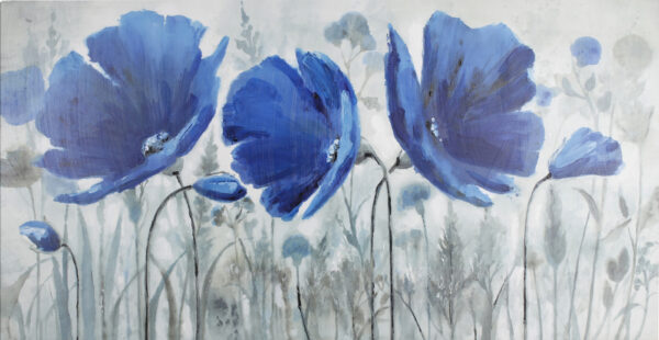 Pittura di fiori blu Pittura di fiori blu
