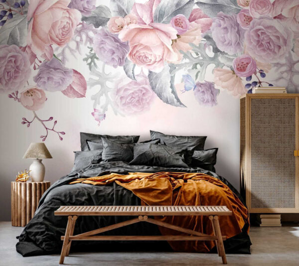 Pittura ad acquerello di fiori Pittura ad acquerello di fiori