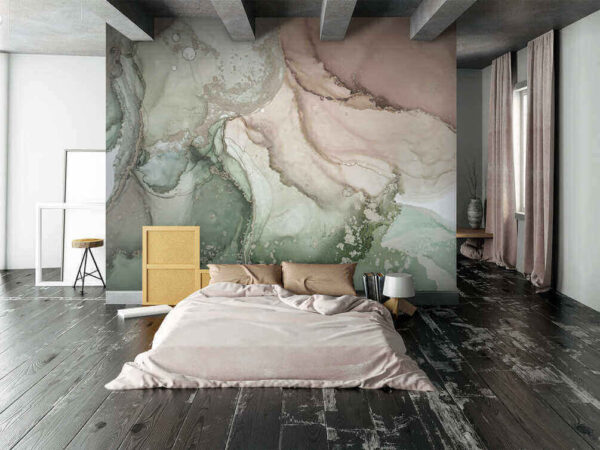 Carta da parati Carta da parati Colori fluidi in texture morbide (COD: u15197)