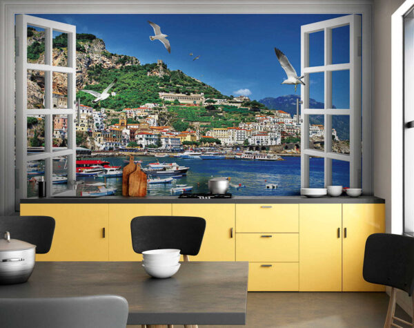 Finestra con vista sulla città e sulle barche u16498pik3m 600x475 - Finestra con vista sulla città e sulle barche - tegory