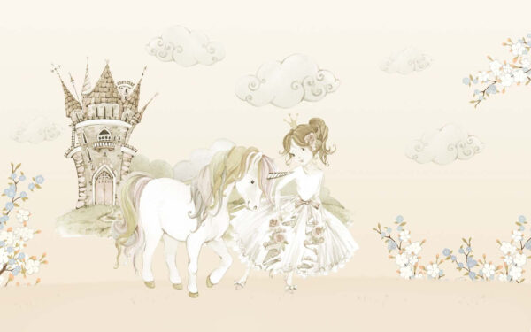 Una ragazza e un unicorno Una ragazza e un unicorno