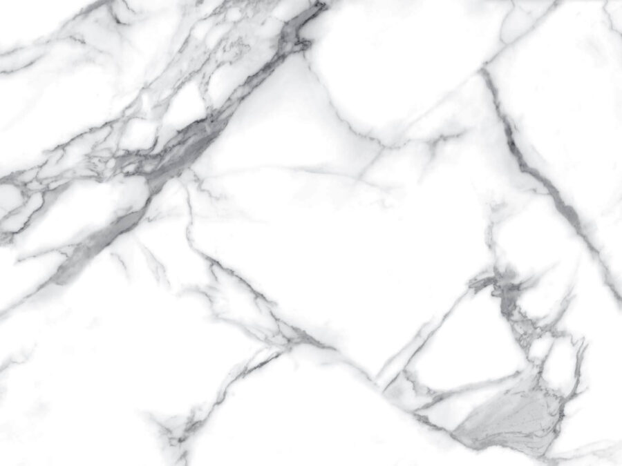 Marmo bianco con venature nere