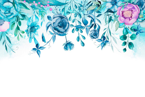 Pittura ad acquerello di fiori Pittura ad acquerello di fiori
