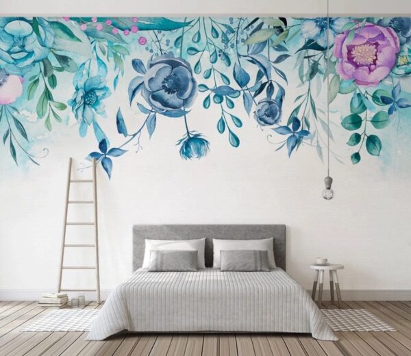 Pittura ad acquerello di fiori Pittura ad acquerello di fiori