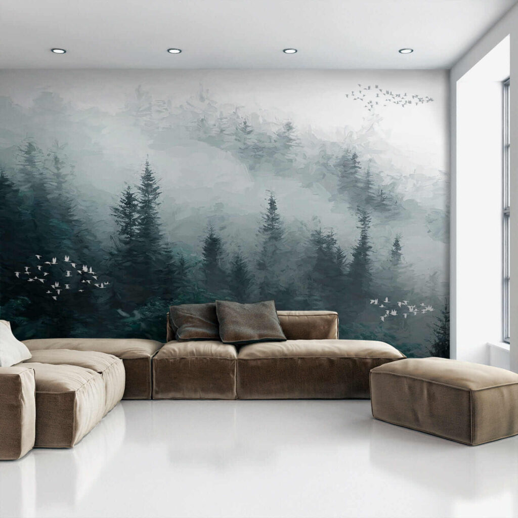 u23921pig1 1024x1024 - Foresta nebbiosa con uccelli in volo - tegory