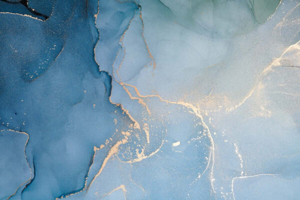 Arte azzurra con accenti ambrati. Arte azzurra con accenti ambrati.