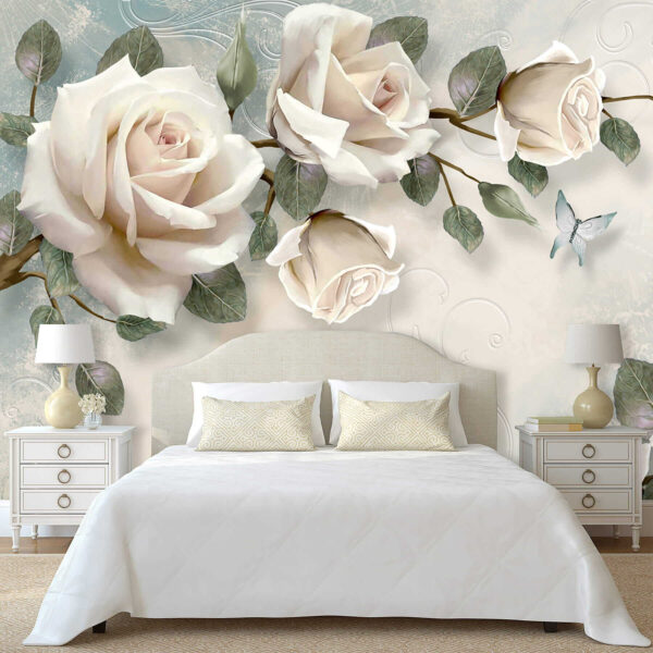 Rose delicate con morbide farfalle u31353pib1 600x600 - Rose delicate con morbide farfalle