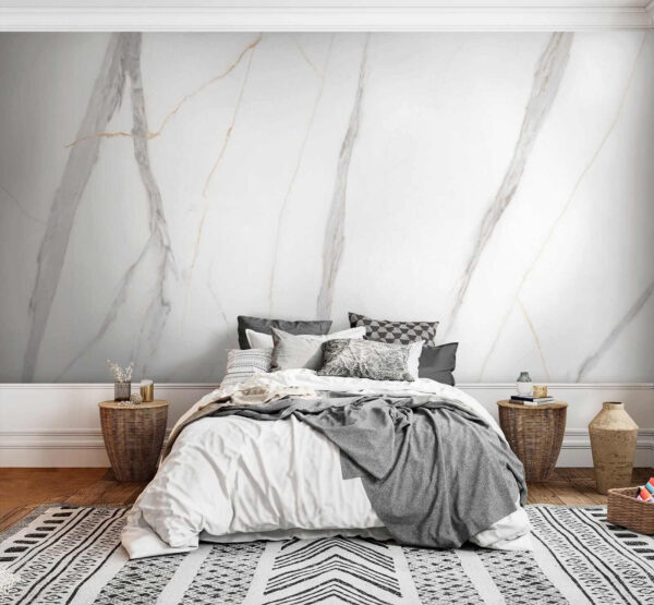 Elegante marmo bianco con venature Elegante marmo bianco con venature