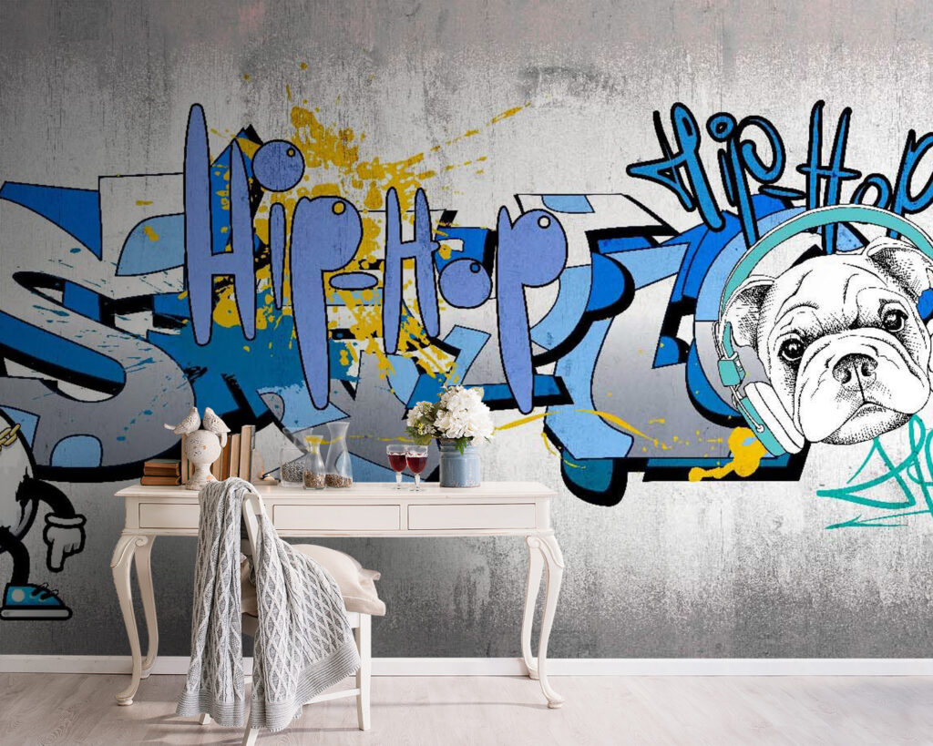 Graffiti on a wall