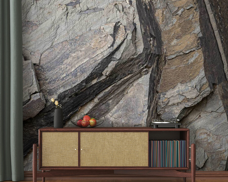 Modelli naturali in formazioni rocciose stratificate