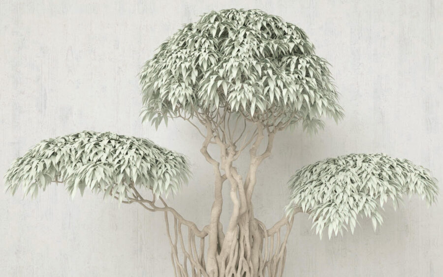 Albero con molti rami