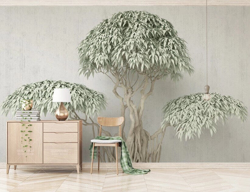 Albero con molti rami
