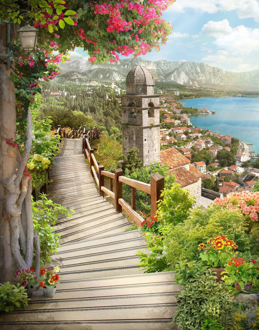 Scala di accesso alla città