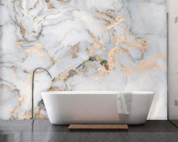 Elegante marmo con venature metalliche Elegante marmo con venature metalliche