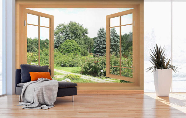 Finestra con alberi e sentiero u60673pig4 600x382 - Finestra con alberi e sentiero