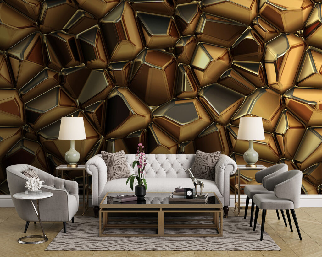 Carta Da Parati Effetto Marmo Bianco | Made In Italy - Foto 3