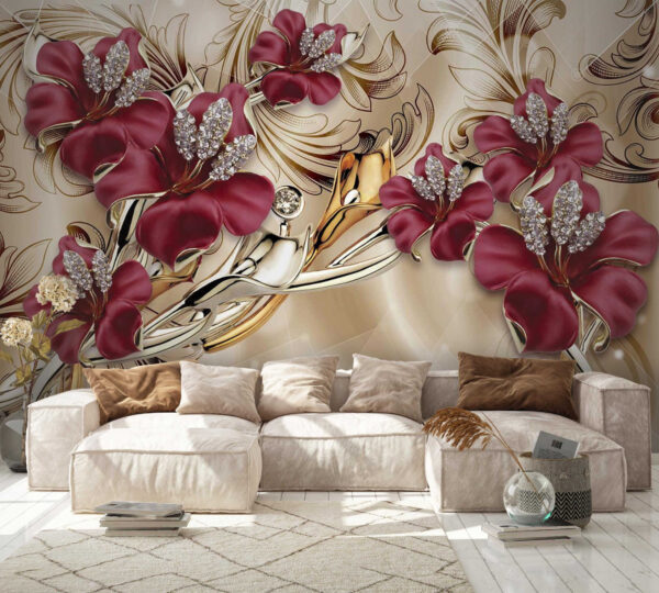 Elegante disegno floreale con dettagli intricati u70604pig4 600x540 - Elegante disegno floreale con dettagli intricati