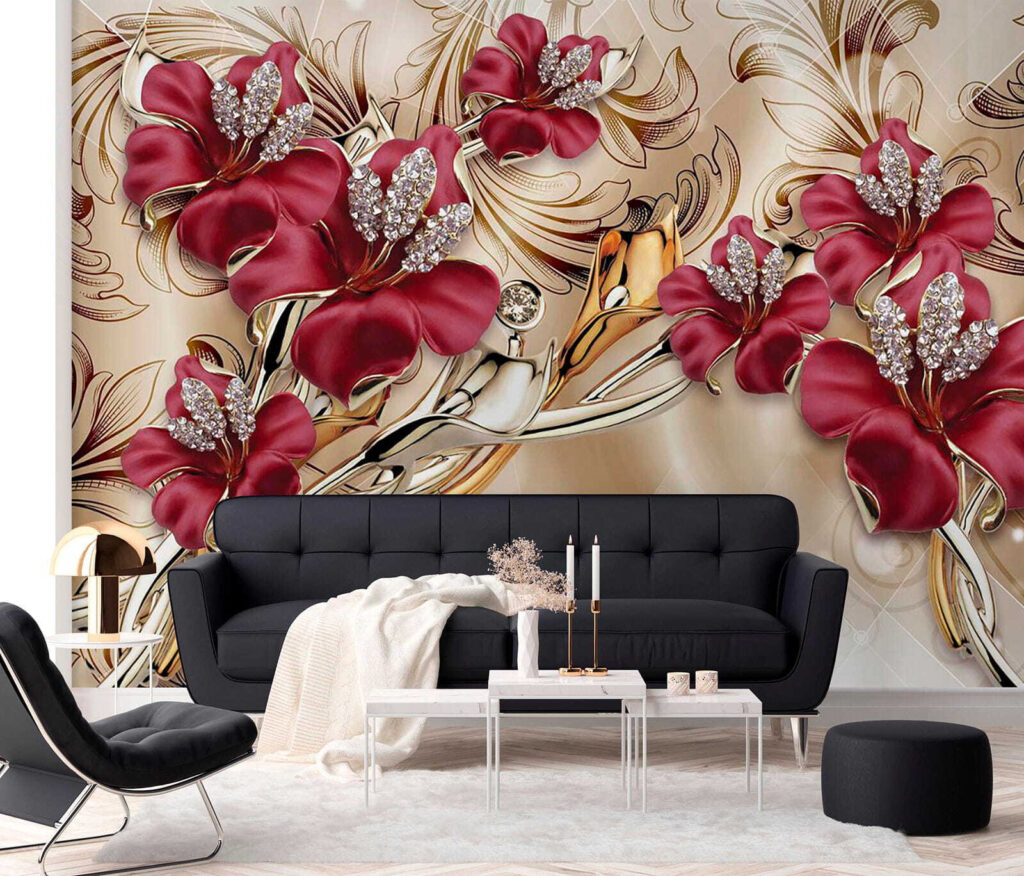 Elegante disegno floreale con dettagli intricati u70604pig6 1024x876 - Elegante disegno floreale con dettagli intricati