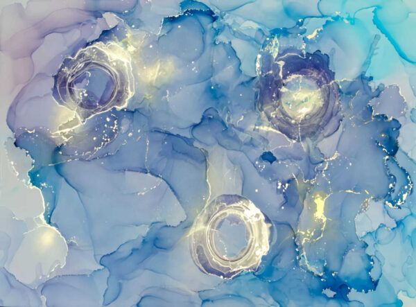Pittura blu e bianca Pittura blu e bianca