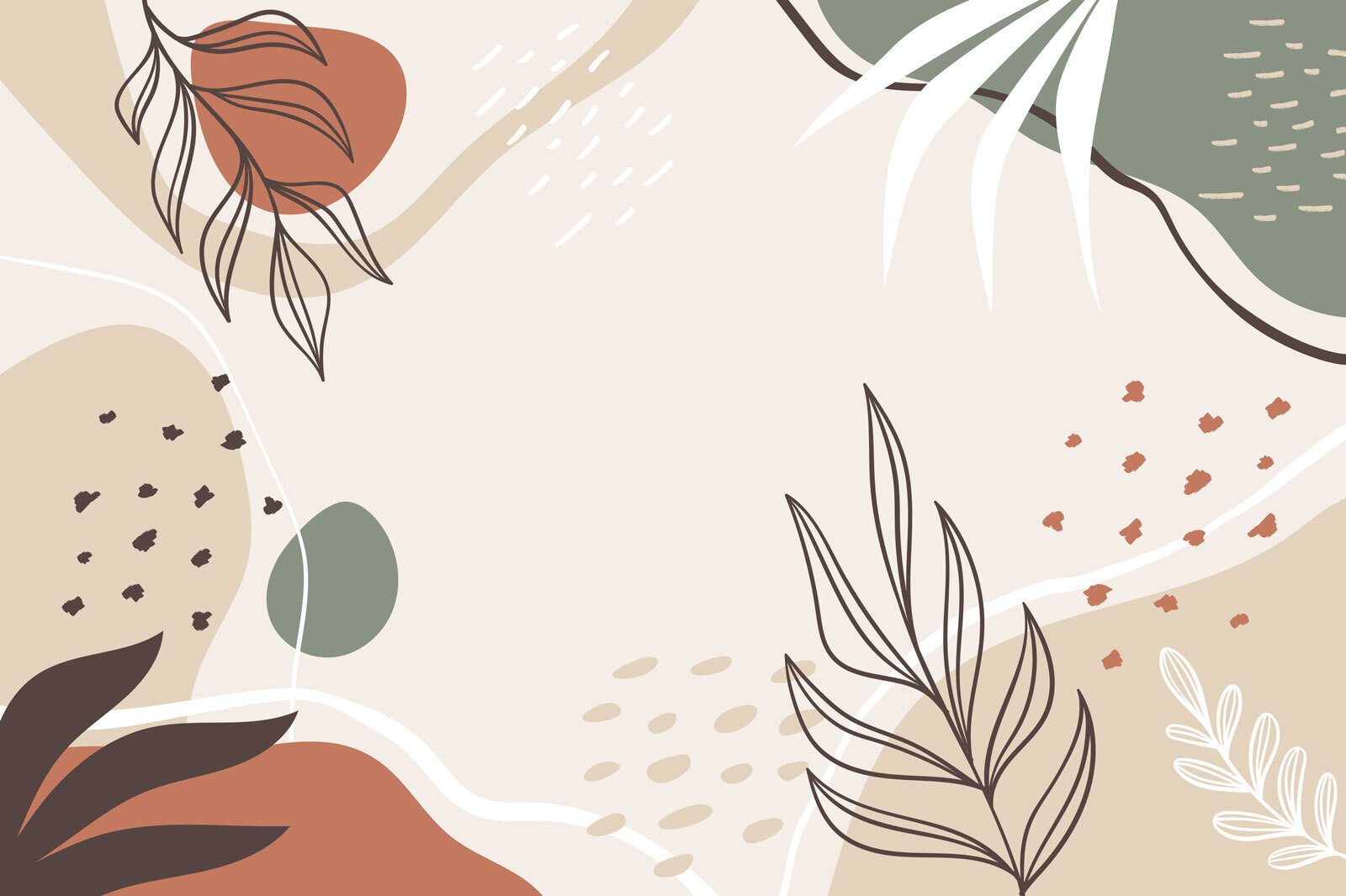 Colorful floral design on a white background