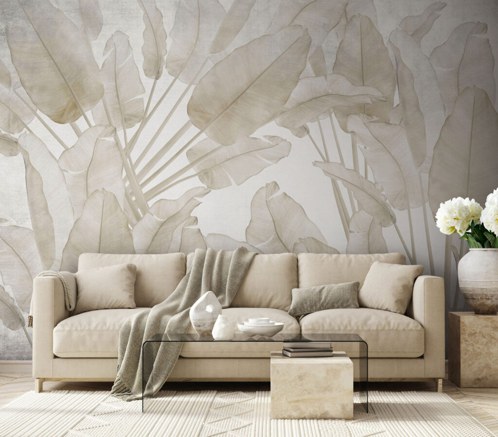 Elegant foliage in soft tones