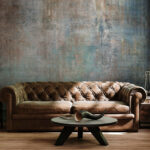 Carta da parati Parete con motivo