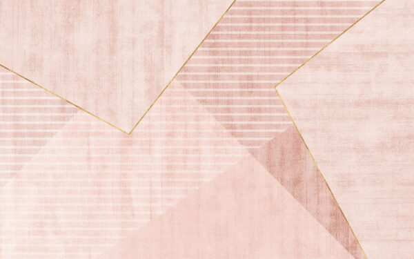Toni di blush in armonia geometrica Toni di blush in armonia geometrica
