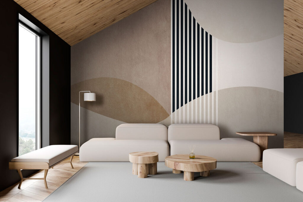 Abstract shapes in neutral tones Abstract shapes in neutral tones