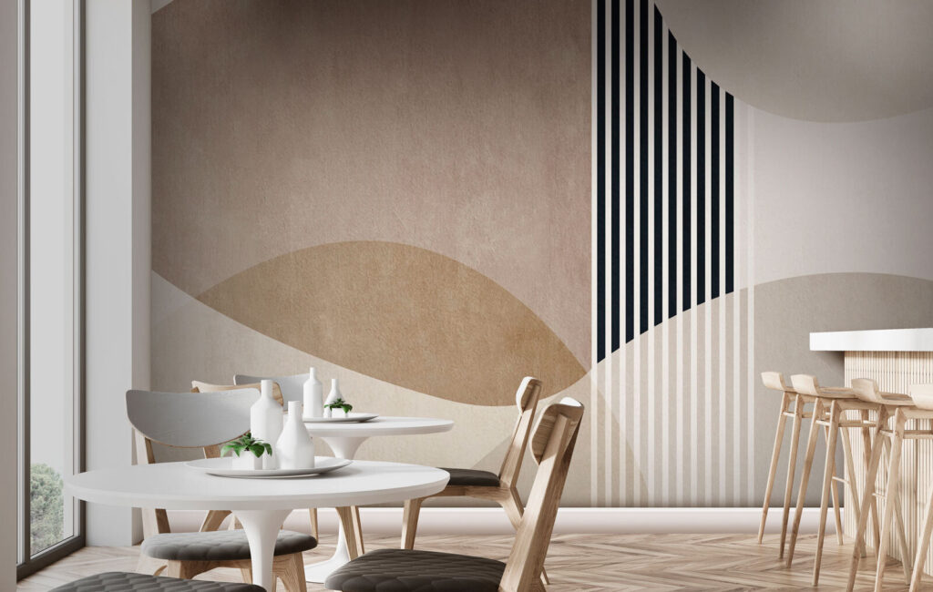 Abstract shapes in neutral tones Abstract shapes in neutral tones