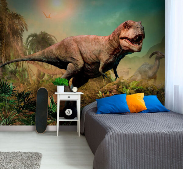 Dinosauro nella giungla Dinosauro nella giungla