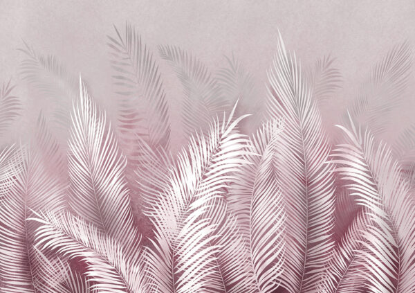Piume bianche su sfondo rosa Piume bianche su sfondo rosa
