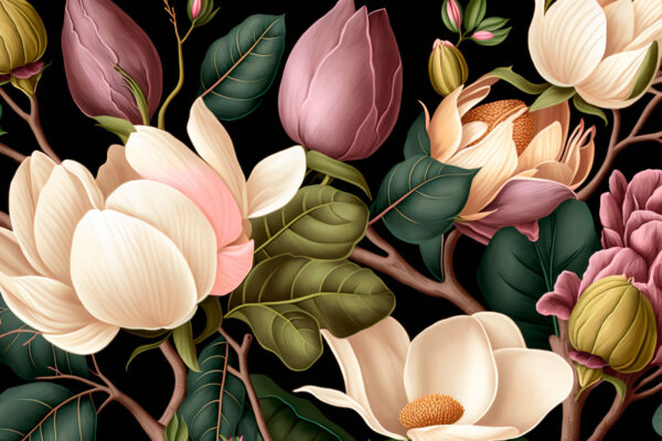 Elegante composizione floreale su sfondo scuro. Elegante composizione floreale su sfondo scuro.