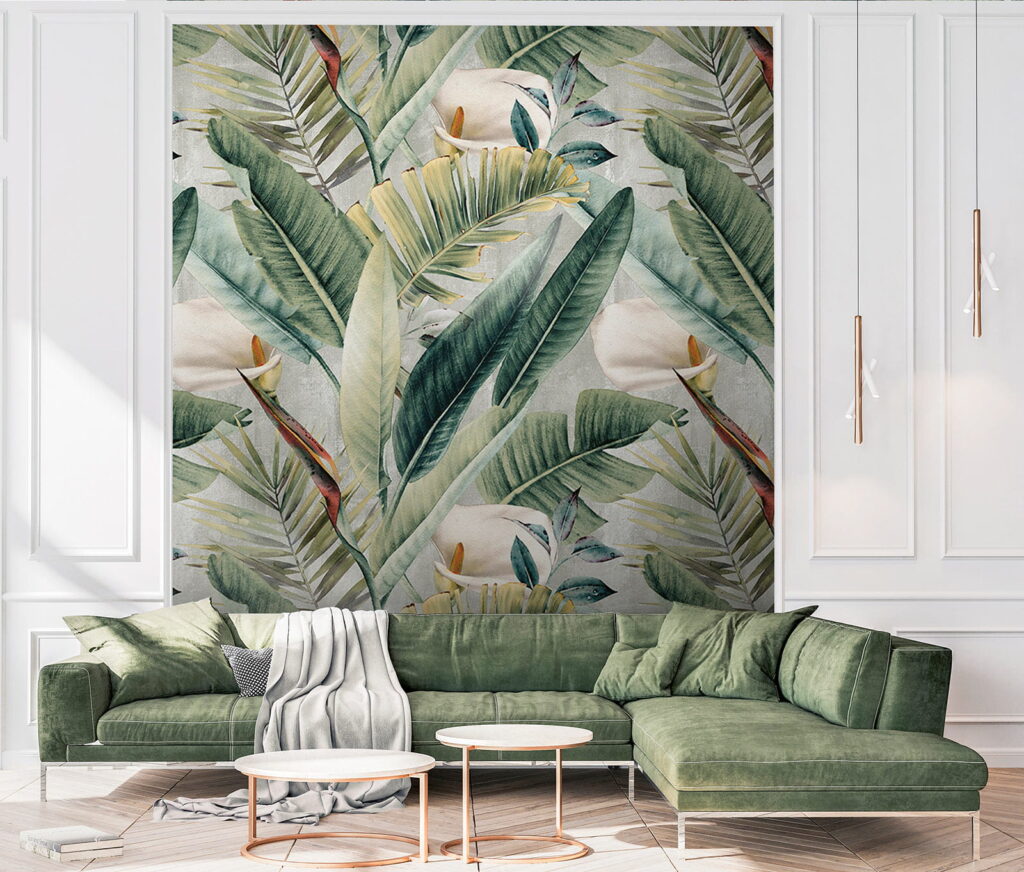 Motivo di foglie e fiori verdi u79683pig1m 1024x872 - Motivo di foglie e fiori verdi - tegory