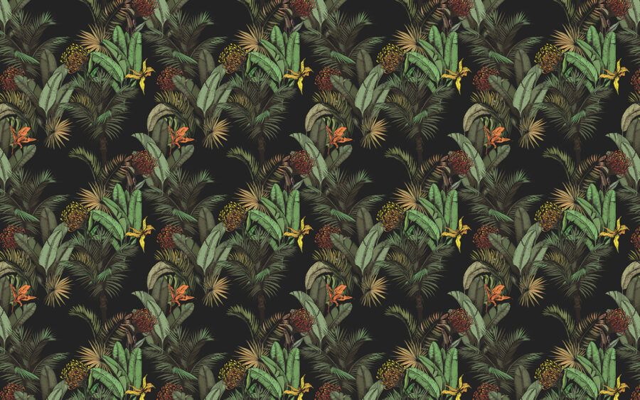 Modello di piante tropicali