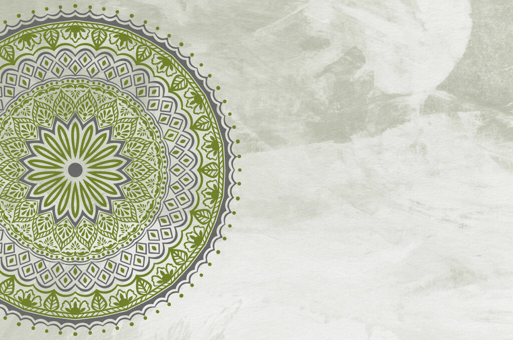 A circular pattern on a white surface A circular pattern on a white surface