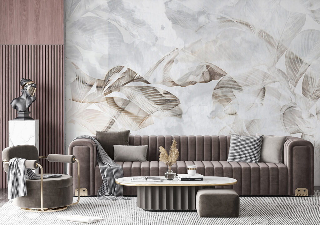 Translucent leaves on soft background Translucent leaves on soft background