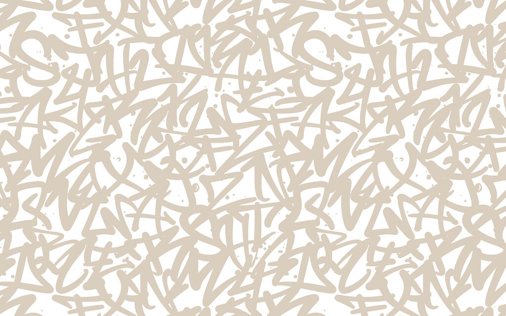 A pattern of letters on a white background A pattern of letters on a white background