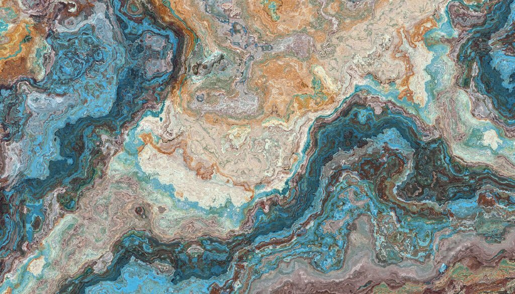 Una superficie colorata e marmorizzata Una superficie colorata e marmorizzata