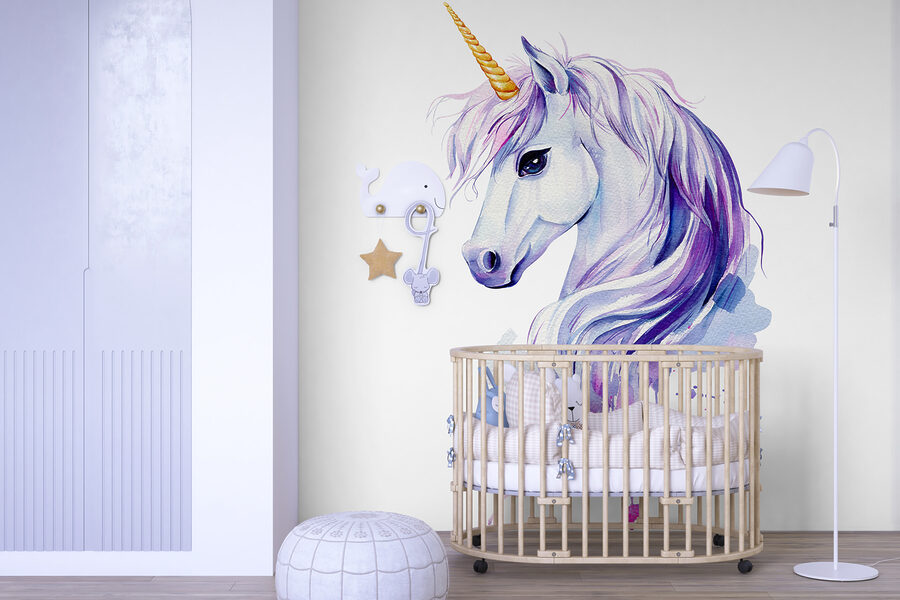 Acquerello di un unicorno