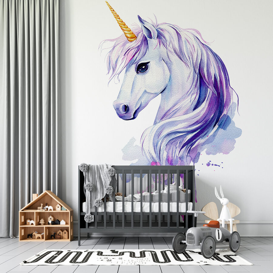 Acquerello di un unicorno