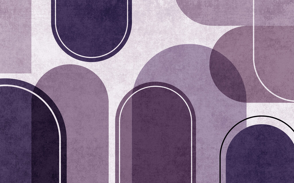 A purple and white background with ovals and ovals A purple and white background with ovals and ovals