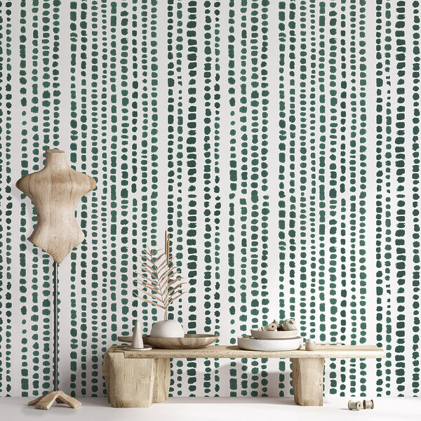 Un motivo verde e bianco Un motivo verde e bianco