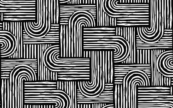 Un motivo in bianco e nero Un motivo in bianco e nero