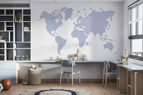Una mappa del mondo Una mappa del mondo