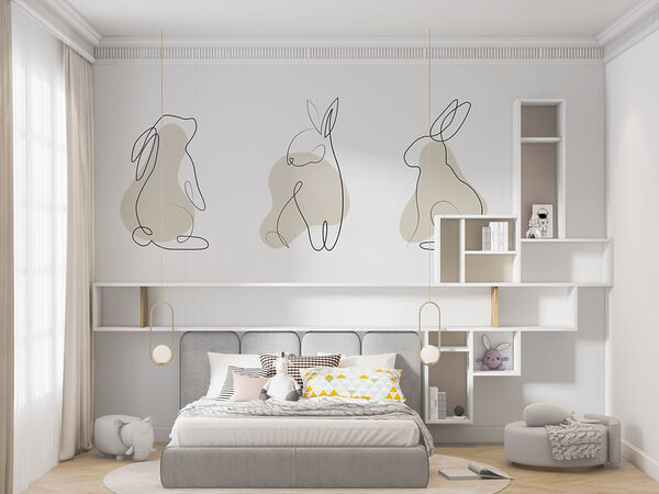 Il disegno di un coniglio Il disegno di un coniglio