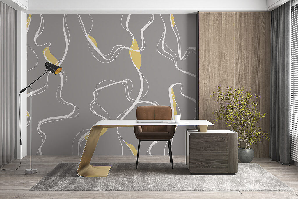 A grey and white pattern