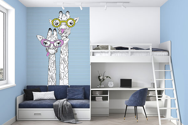 Una giraffa con gli occhiali Una giraffa con gli occhiali